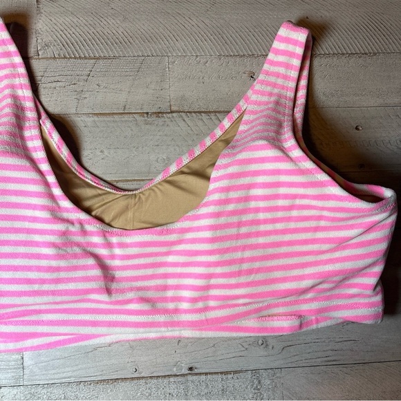 Women’s 4x Bikini Classic Terry Texture In Pink From Old Navy NWT! - Picture 11 of 16